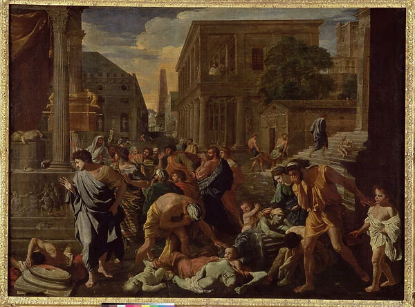The Plague of Ashdod, or The Philistines Struck by the Plague, 1630-31 (oil on canvas)