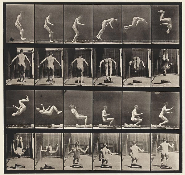 Plate 363. Running Somersault, 1885 (collotype on paper)