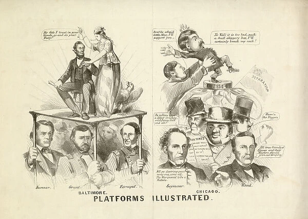 Platforms Illustrated, 1864 (litho)