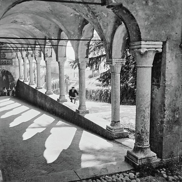 Portico leading to the castle, Udine