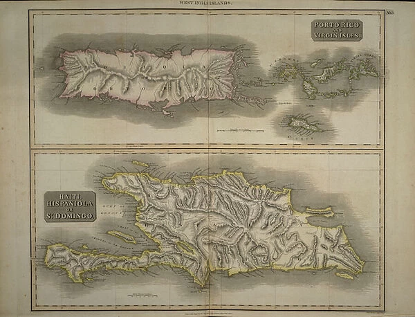 Porto Rico and Virgin Isles : Haiti, Hispaniola or St. Domingo
