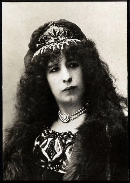 Portrait of Aimee Tessandier (1851-1923), French actress