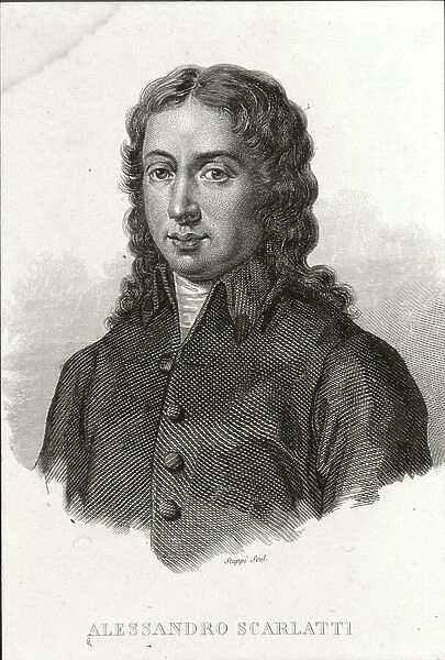 Portrait of Alessandro Scarlatti (engraving)