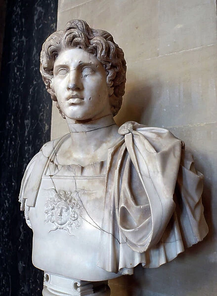 Portrait of Alexander the Great (marble)