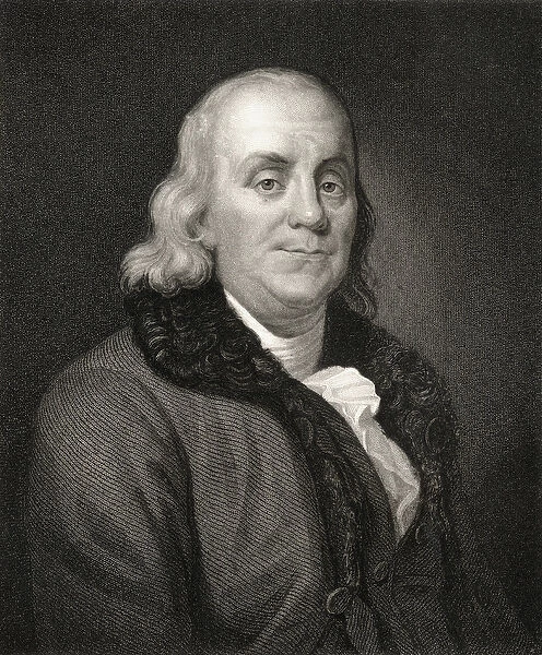 Portrait of Benjamin Franklin (engraving)