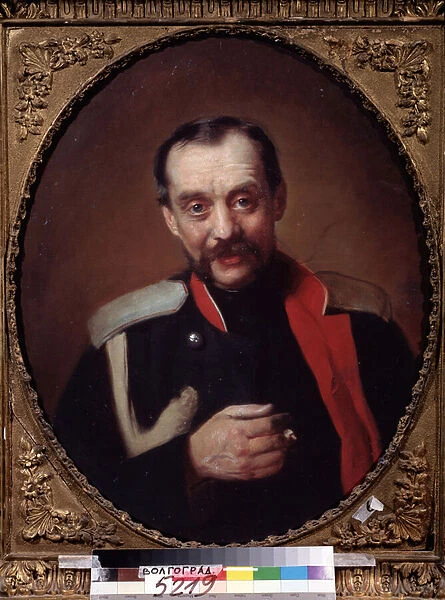 Portrait du compositeur Cesar Antonovich Cui (1835-1918) (Portrait of the Composer C. A. Cui). Membre du Groupe des Cinq, dont l objectif fut de produire une musique typiquement russe