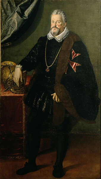 Portrait of Ferdinand I (1549-1609) de Medici (oil on canvas)