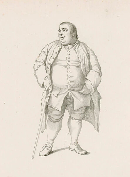 Portrait of Francis Grose, FSA (engraving)