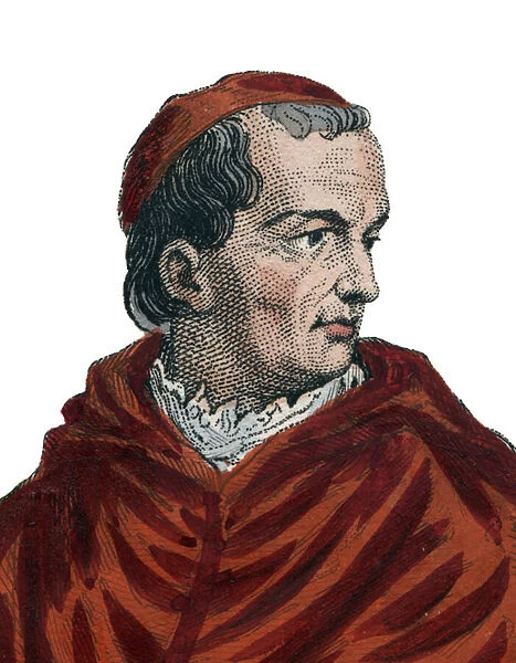 Portrait of Georges d Amboise (1460-1510), French cardinal and minister of state