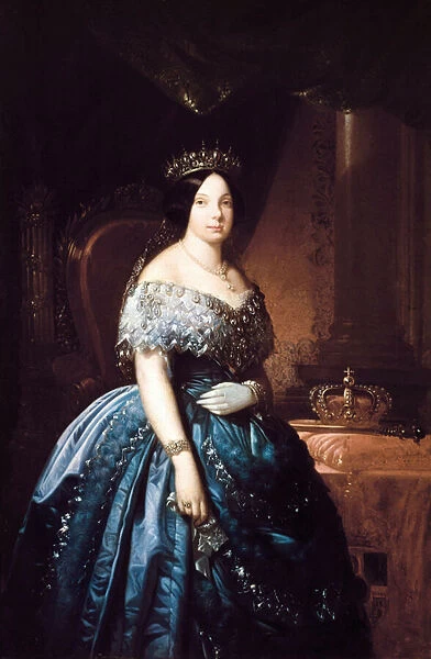 Portrait of Isabella de Bourbon (Isabel de Borbon) II (1830-1904)
