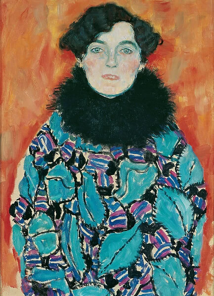 Portrait of Johanna Staude, 1917-18 (oil on canvas)