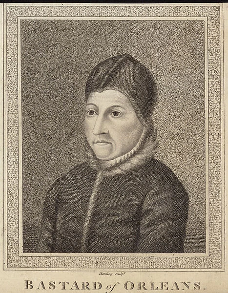 Portrait of John of Orleans, Count of Dunois (engraving)
