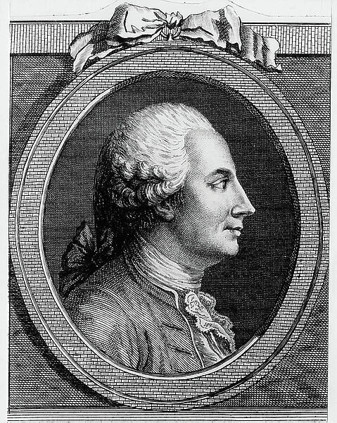 Portrait of Joseph de Montgolfier (1740-1810) French industrial and inventor