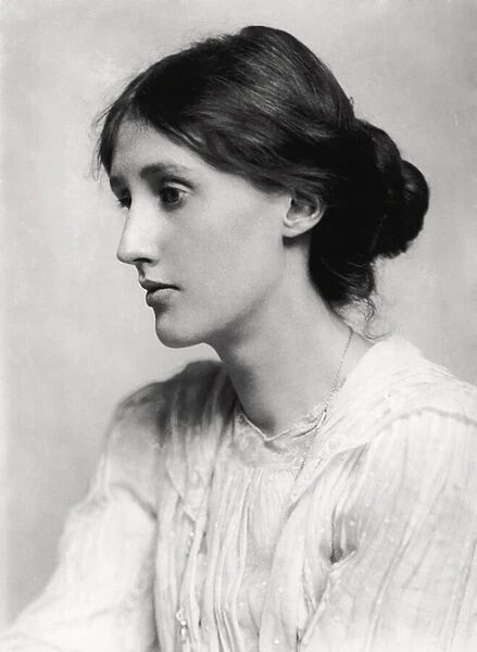 Portrait de la romanciere britannique Virginia Woolf (1882-1941)