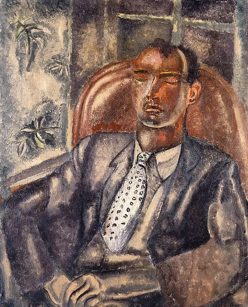 Portrait of Lett Haines, 1927 (oil on canvas)