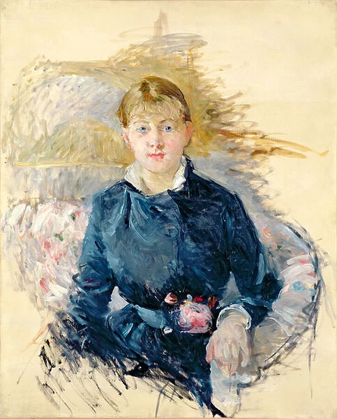 Portrait of Louise Riesener, 1881 (oil on canvas)