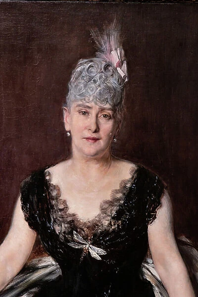 Portrait of Madame Seligman, detail, 1898 (oil on canvas)