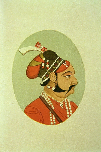 Portrait of Maharaja Jaisalmar Jaswant Singh, India