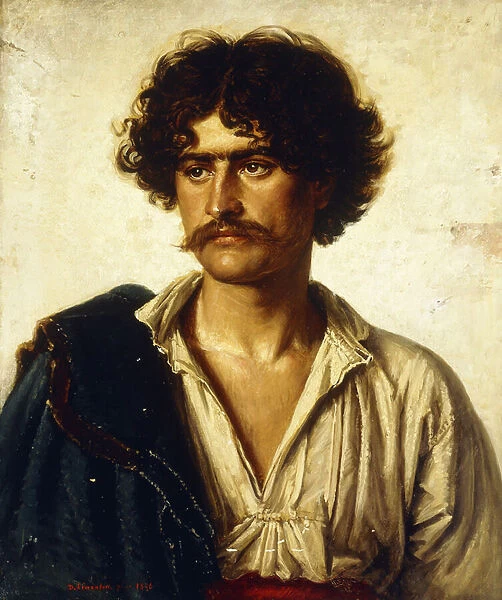 Portrait of a Man, 1886 (oil on canvas)