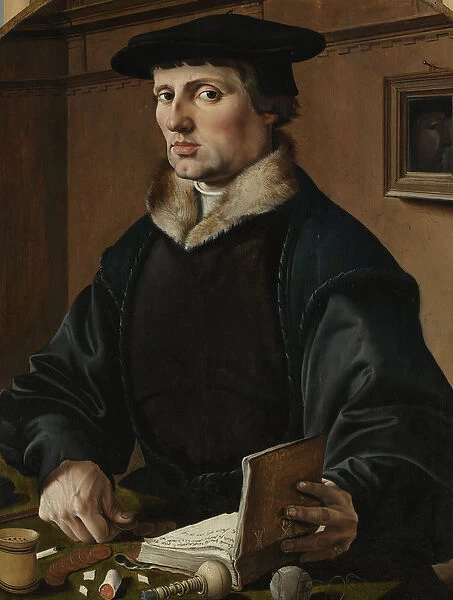 Portrait of a man, possibly Pieter Gerritsz Bicker, 1529 (oil on panel)