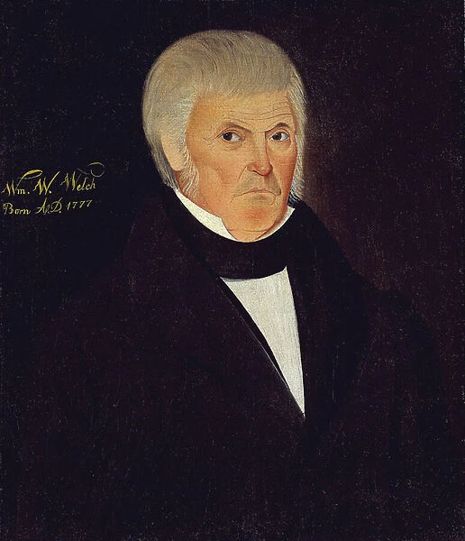 Portrait of Mr. William W. Welch, c. 1837 (oil on canvas)