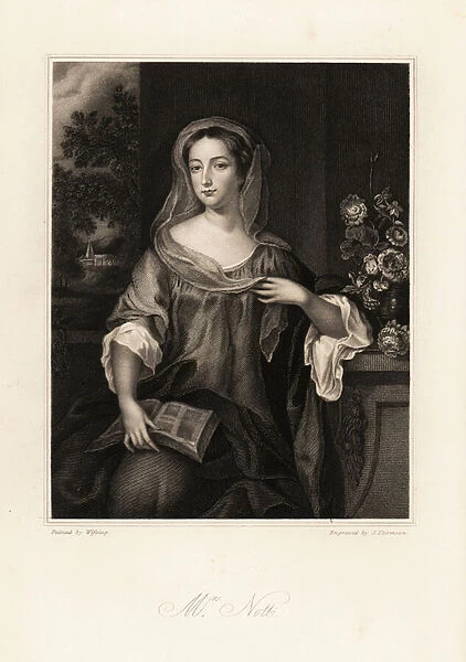 Portrait of Mrs Nott of Canterbury, nee Miss Stanley, d