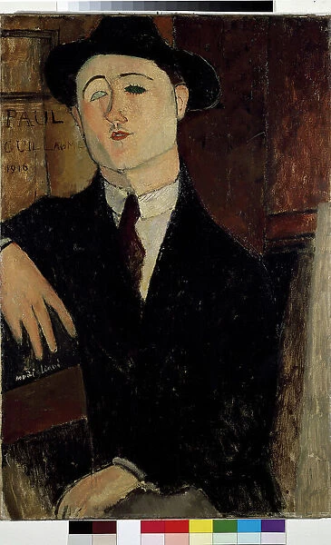 Portrait of Paul Guillaume, 1916 (oil on canvas)