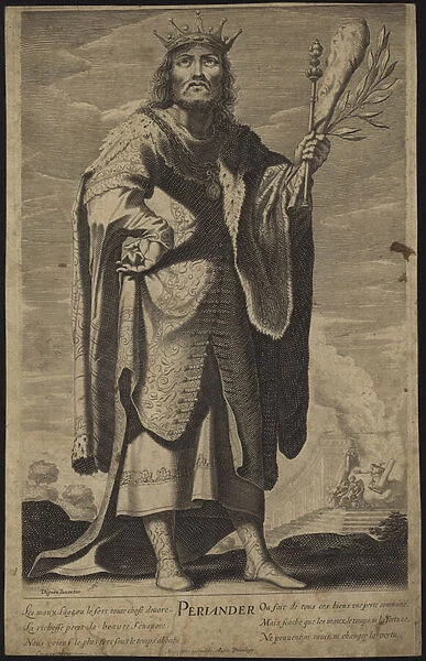 Portrait of Periander (engraving)