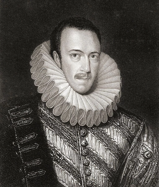 Portrait of Philip Howard, 13th Earl of Arundel, from Lodges British Portraits