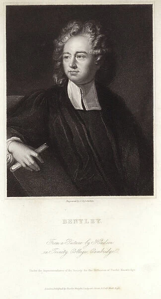Portrait of Richard Bentley (engraving)