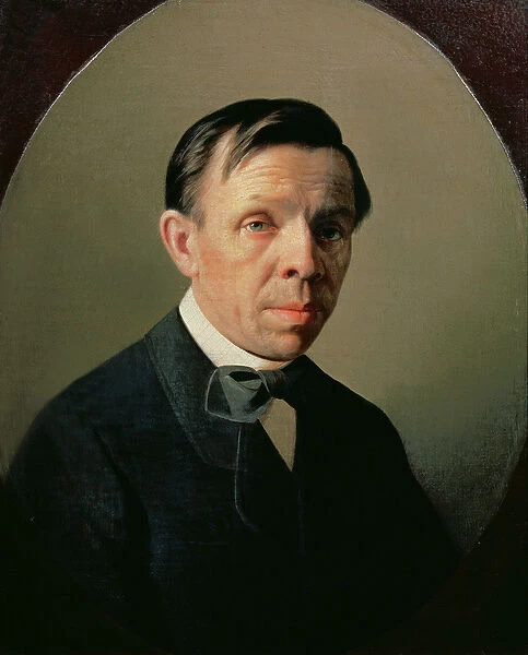Portrait of Sergei Konstantinovich Zaryanko (1818-70) (oil on canvas)