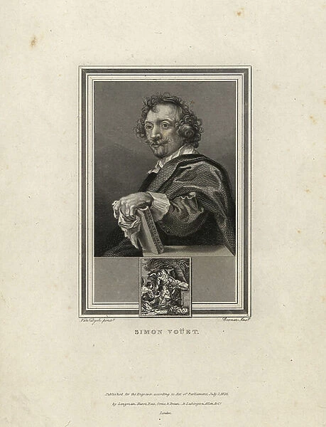 Portrait of Simon Vouet