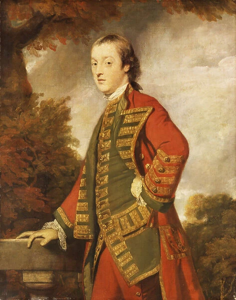 Portrait of Sir Gerard Napier, 6th Bt. (1739-1765), three-quarter-length