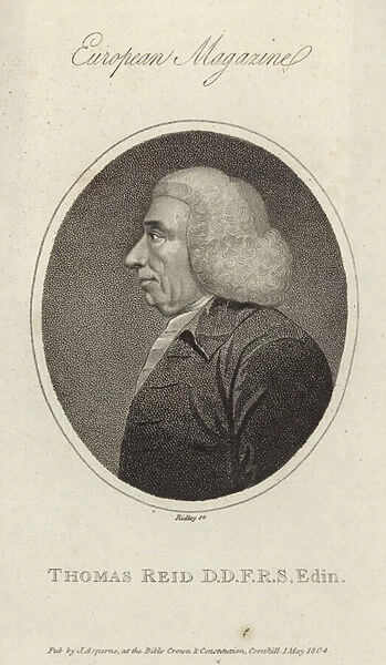 Portrait of Thomas Reid (engraving)