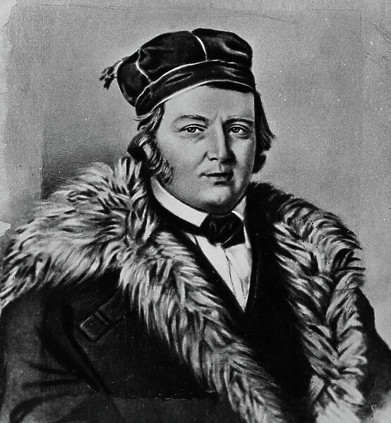 Portrait of VASILY YAKOVLEVICH (Friedrich Georg Wilhelm) Struve (1793-1864), Russian Astronomer of German origin