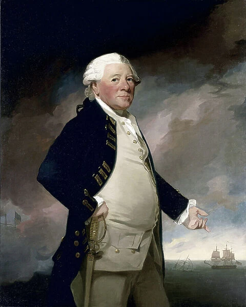 Portrait of Vice Admiral Sir Hyde Parker