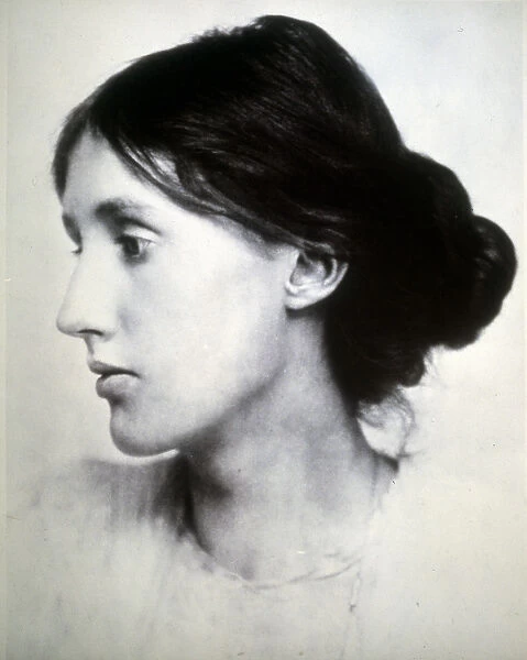 Portrait of Virginia Woolf (1882 - 1941). 1902