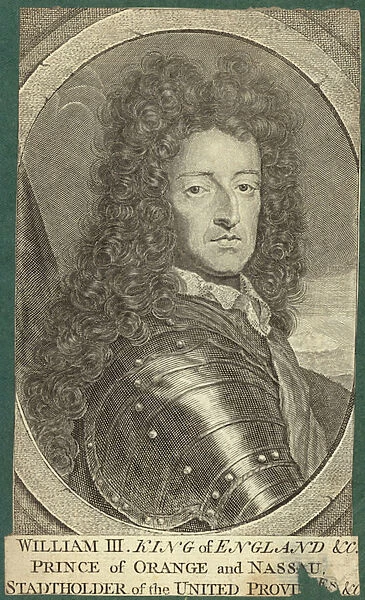 Portrait of William III, Prince of Orange (engraving)