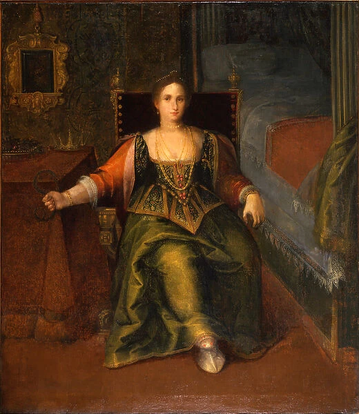 Portrait of a Woman as Cleopatra