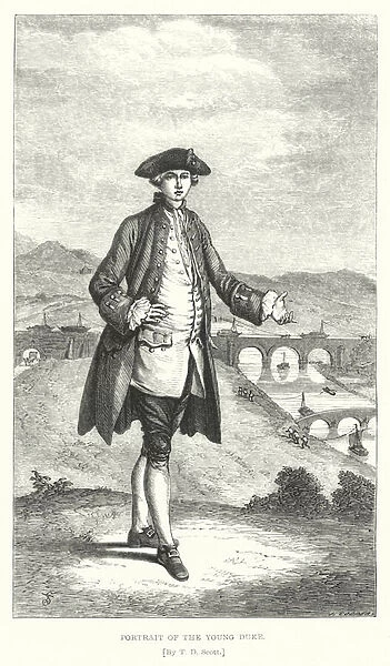 Portrait of the Young Duke (engraving)