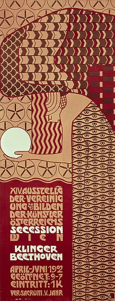 Poster for the 14th Exhibition of Vienna Secession, 1902