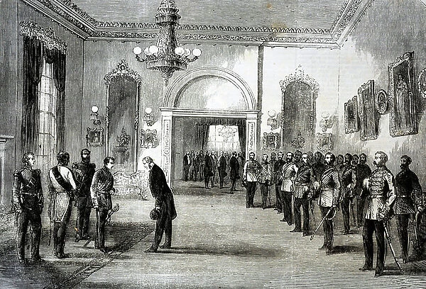 Presented to his Royal Highness The Prince of Wales at Government House, Halifax, 1860