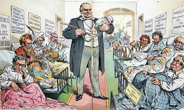 President McKinley as a physician, 1897