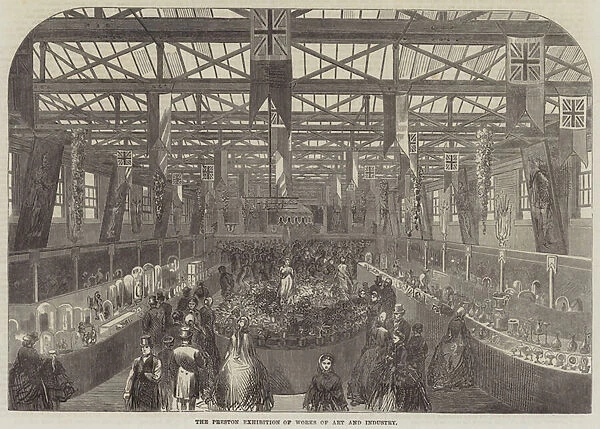 The Preston Exhibition of Works of Art and Industry (engraving)