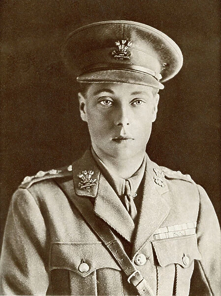 The Prince of Wales, later Edward VIII, seen here in 1915. Edward Albert Christian George Andrew Patrick David; later The Duke of Windsor, 1894 - 1972. King of the United Kingdom. From The Story of 25 Eventful Years in Pictures published 1935