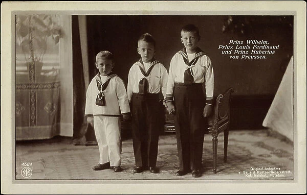 Prince Wilhelm, Prince Louis, Ferdinand, Prussia, NPG