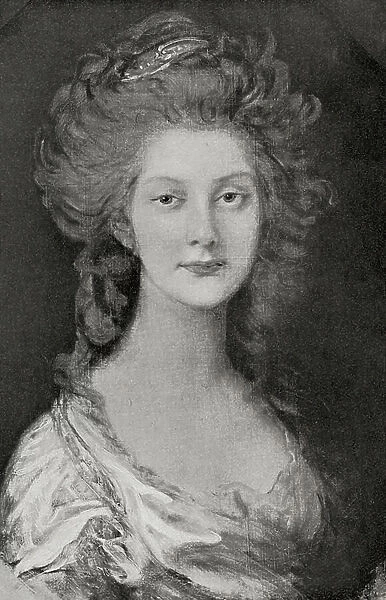 Princess Augusta Sophia of the United Kingdom (litho)