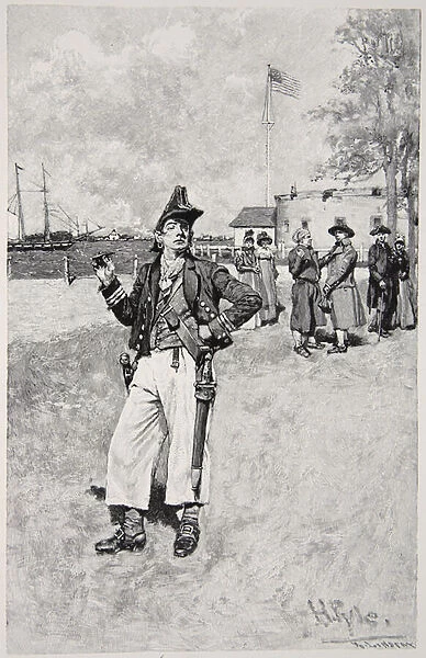 A Privateersman ashore, published in 1810 (litho)