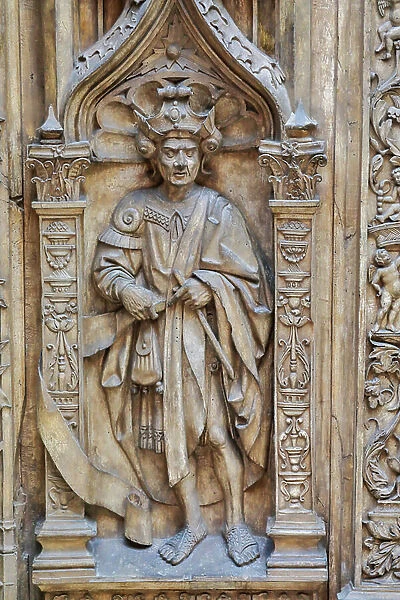 A prophet, 16th century (low relief)