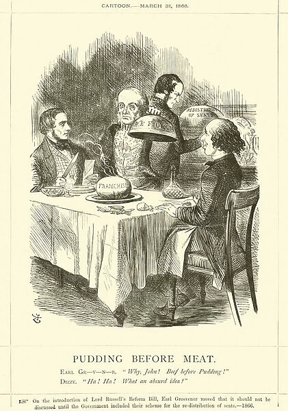 Pudding before Meat (engraving)